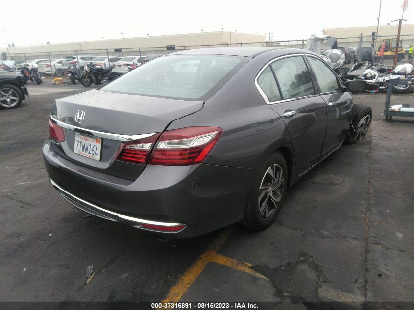 2017 HONDA ACCORD SEDAN LX - 1HGCR2F38HA060552