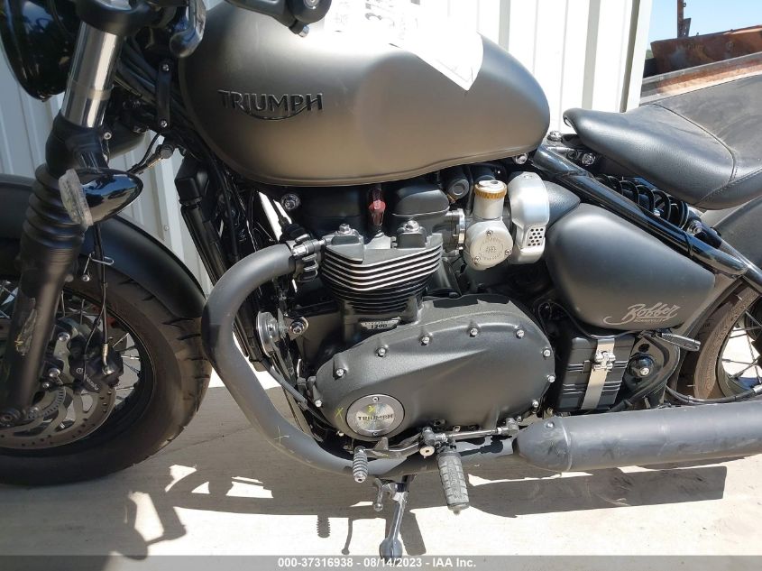 2020 TRIUMPH MOTORCYCLE BONNEVILLE BOBBER BLACK SMTD53HL1LT972858