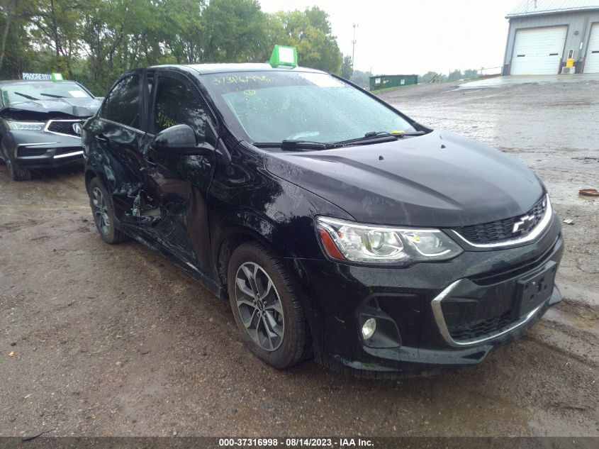 2019 CHEVROLET SONIC LT - 1G1JD5SBXK4103032