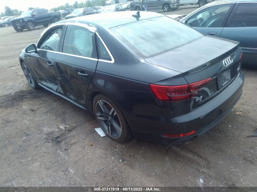 2017 AUDI A4 PREMIUM PLUS - WAUENAF43HN072247