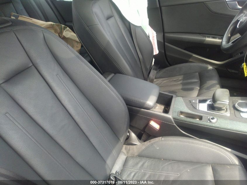 2017 AUDI A4 PREMIUM PLUS - WAUENAF43HN072247
