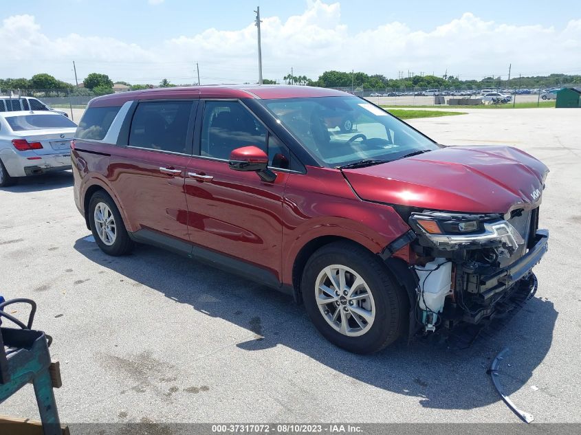 2022 KIA CARNIVAL LXS - KNDNB4H35N6190503