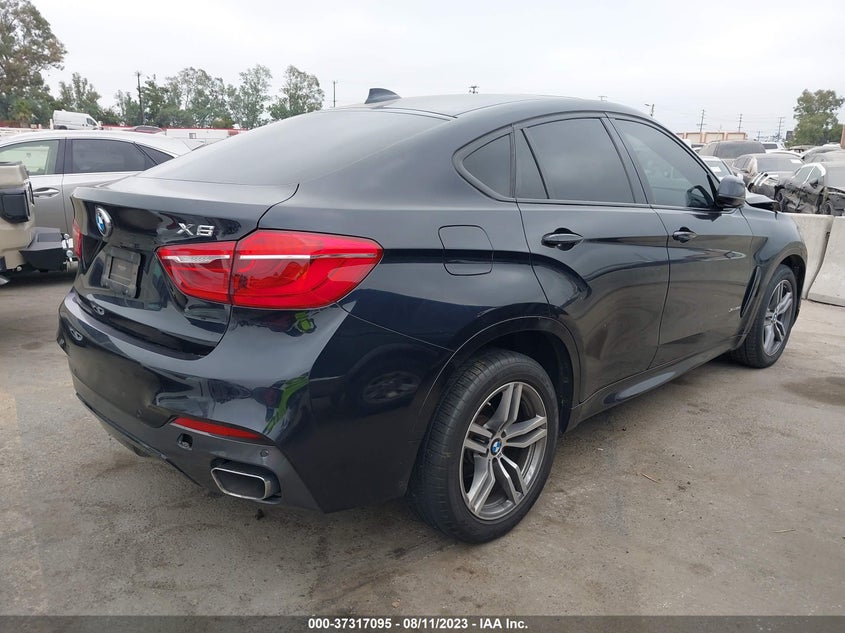 2015 BMW X6 XDRIVE35I VIN: 5UXKU2C50F0N77618