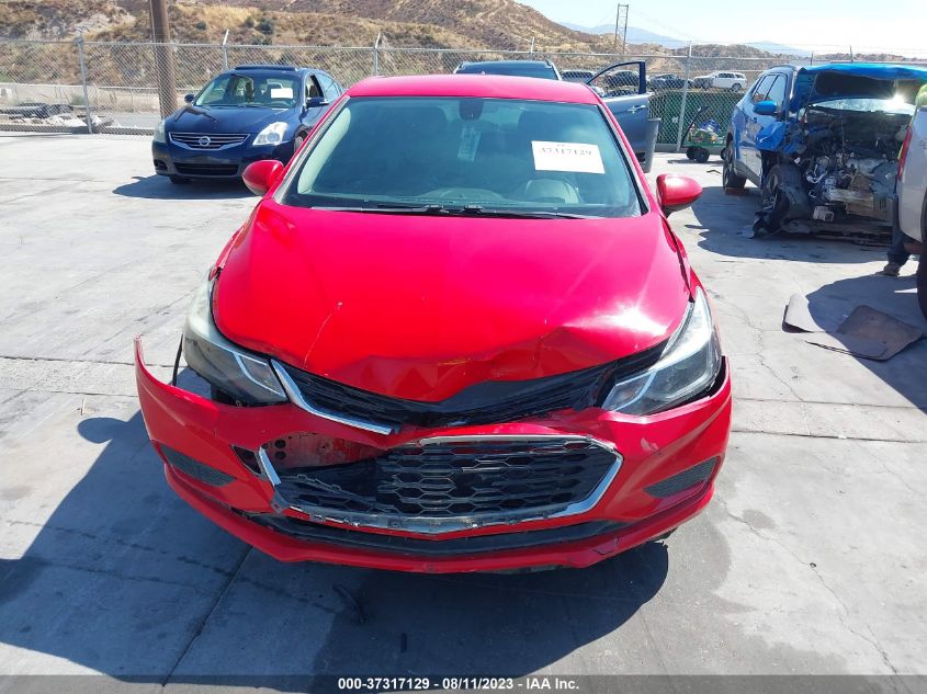 2017 CHEVROLET CRUZE LT - 3G1BE6SM8HS509554