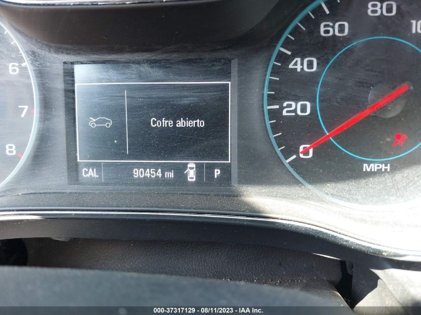 2017 CHEVROLET CRUZE LT - 3G1BE6SM8HS509554