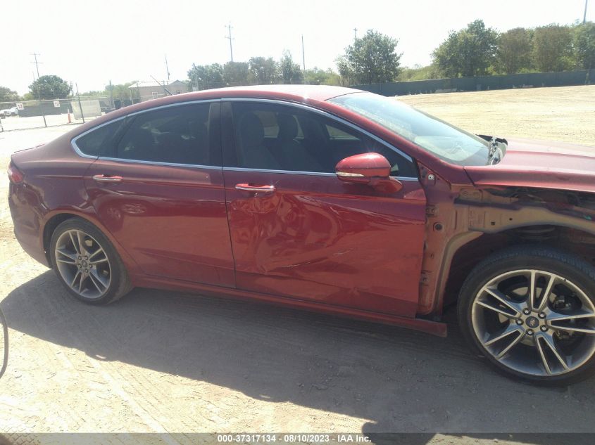 2016 FORD FUSION TITANIUM - 3FA6P0K90GR113948