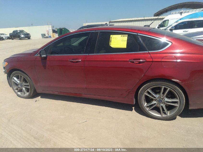 2016 FORD FUSION TITANIUM - 3FA6P0K90GR113948