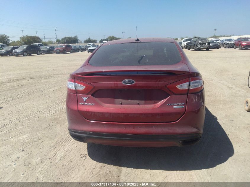 2016 FORD FUSION TITANIUM - 3FA6P0K90GR113948