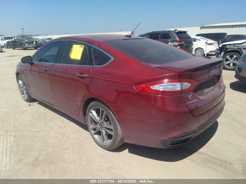 2016 FORD FUSION TITANIUM - 3FA6P0K90GR113948