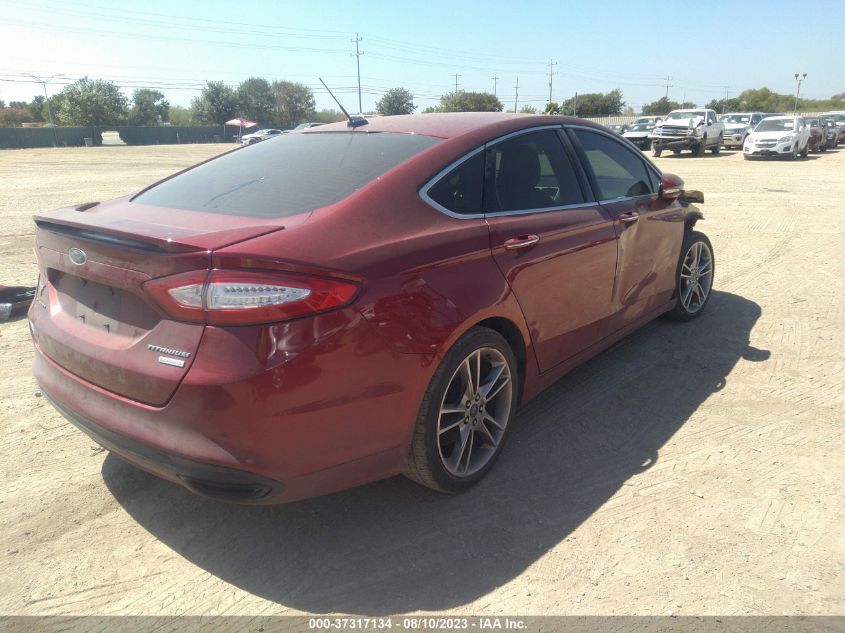 2016 FORD FUSION TITANIUM - 3FA6P0K90GR113948