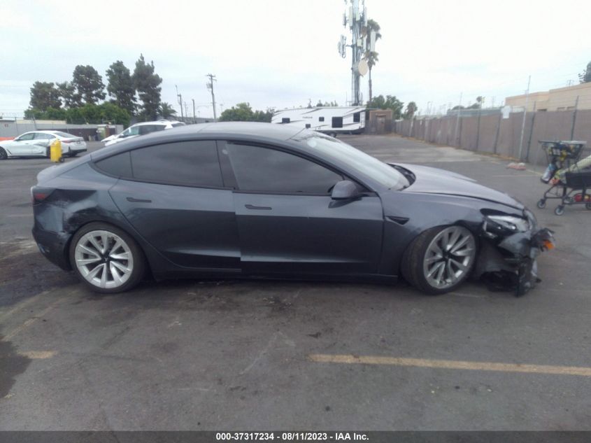 2021 TESLA MODEL 3 STANDARD RANGE PLUS - 5YJ3E1EA7MF876657