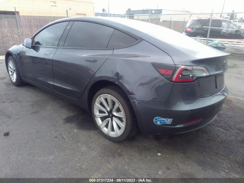 2021 TESLA MODEL 3 STANDARD RANGE PLUS - 5YJ3E1EA7MF876657