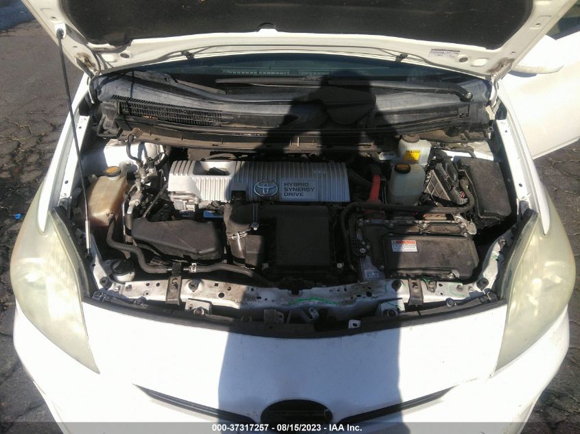2013 TOYOTA PRIUS ONE/TWO/THREE/FOUR/FIVE - JTDKN3DU5D5557388