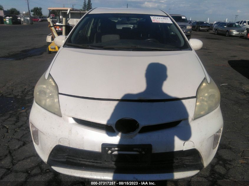 2013 TOYOTA PRIUS ONE/TWO/THREE/FOUR/FIVE - JTDKN3DU5D5557388
