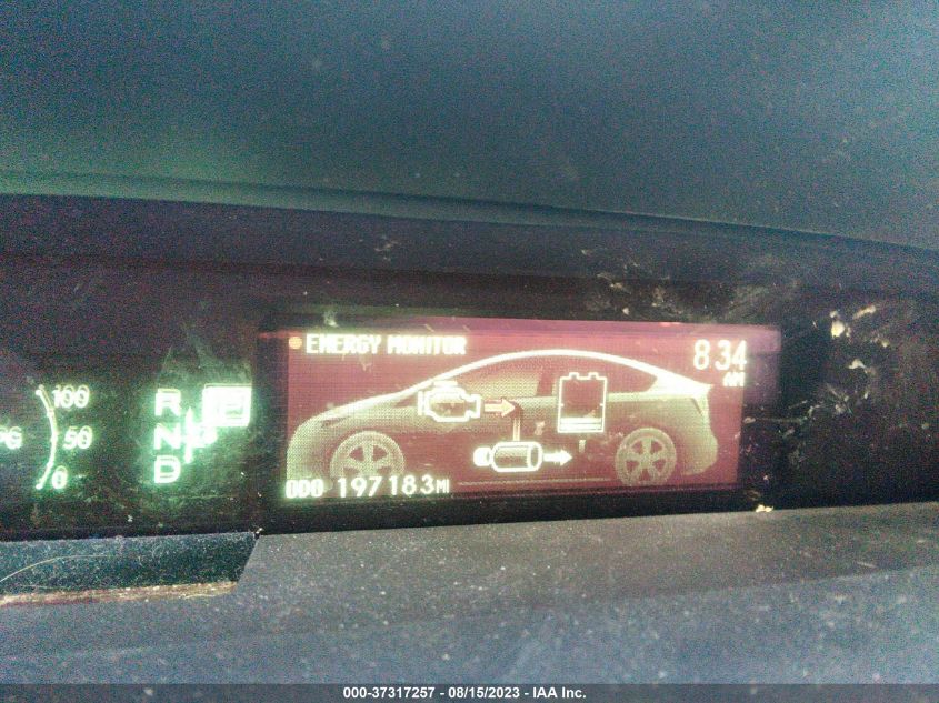 2013 TOYOTA PRIUS ONE/TWO/THREE/FOUR/FIVE - JTDKN3DU5D5557388