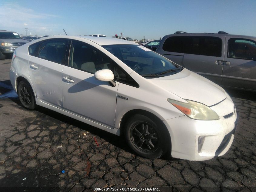 2013 TOYOTA PRIUS ONE/TWO/THREE/FOUR/FIVE - JTDKN3DU5D5557388