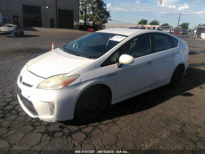 2013 TOYOTA PRIUS ONE/TWO/THREE/FOUR/FIVE - JTDKN3DU5D5557388