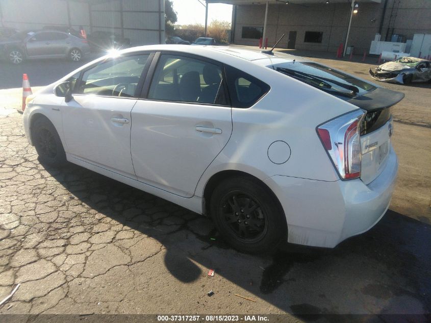 2013 TOYOTA PRIUS ONE/TWO/THREE/FOUR/FIVE - JTDKN3DU5D5557388