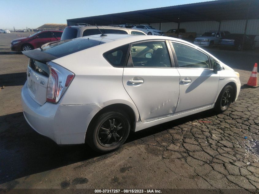 2013 TOYOTA PRIUS ONE/TWO/THREE/FOUR/FIVE - JTDKN3DU5D5557388