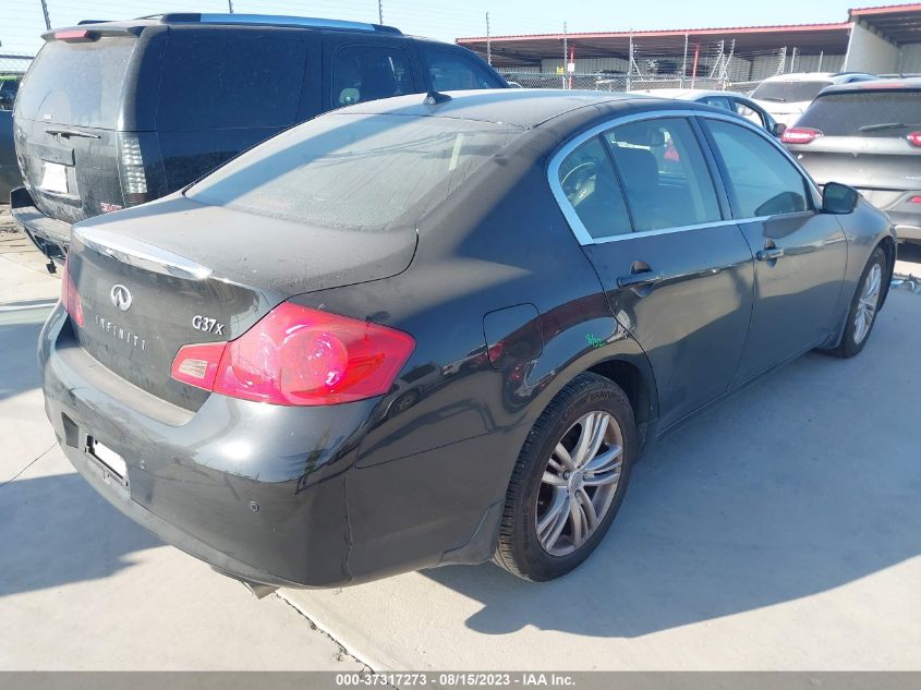 2013 INFINITI G37 SEDAN X JN1CV6AR5DM769772