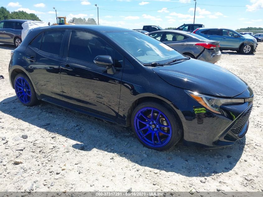 JTND4RBE6L3088991 TOYOTA COROLLA HATCHBACK SE/XSE/NIGHTSHADE 2020