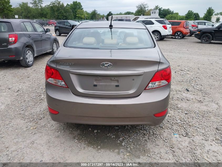 2013 HYUNDAI ACCENT GLS - KMHCT4AEXDU476899