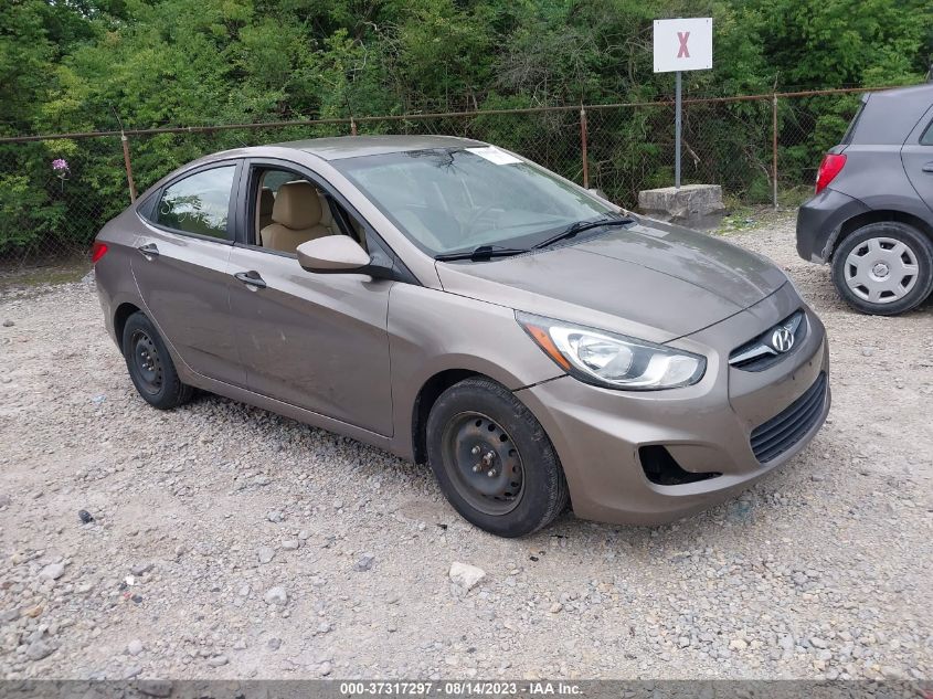 2013 HYUNDAI ACCENT GLS - KMHCT4AEXDU476899