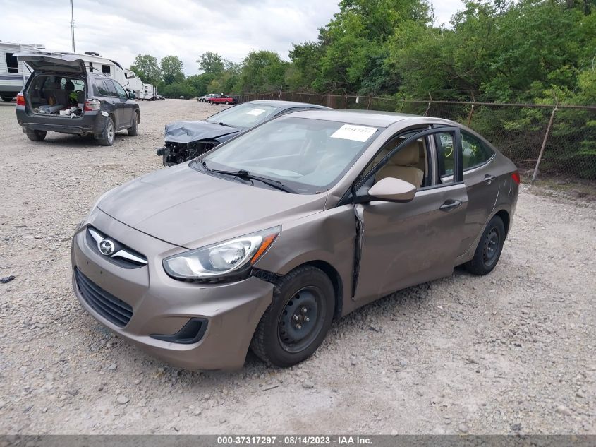 2013 HYUNDAI ACCENT GLS - KMHCT4AEXDU476899