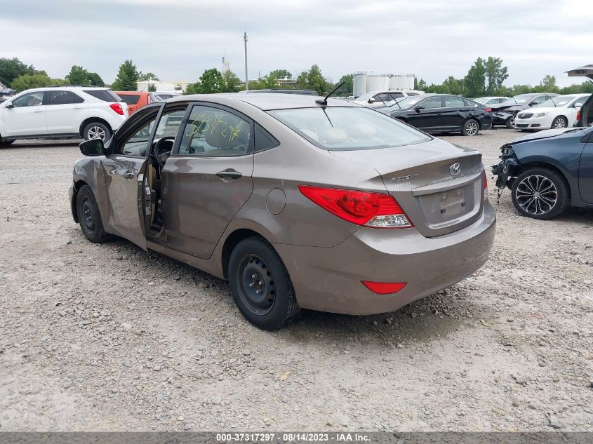 2013 HYUNDAI ACCENT GLS - KMHCT4AEXDU476899