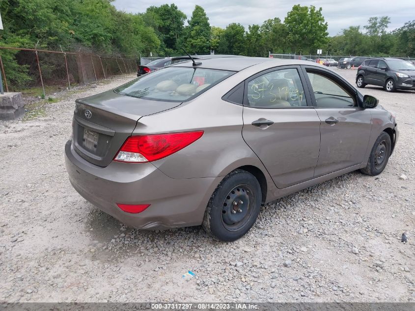 2013 HYUNDAI ACCENT GLS - KMHCT4AEXDU476899