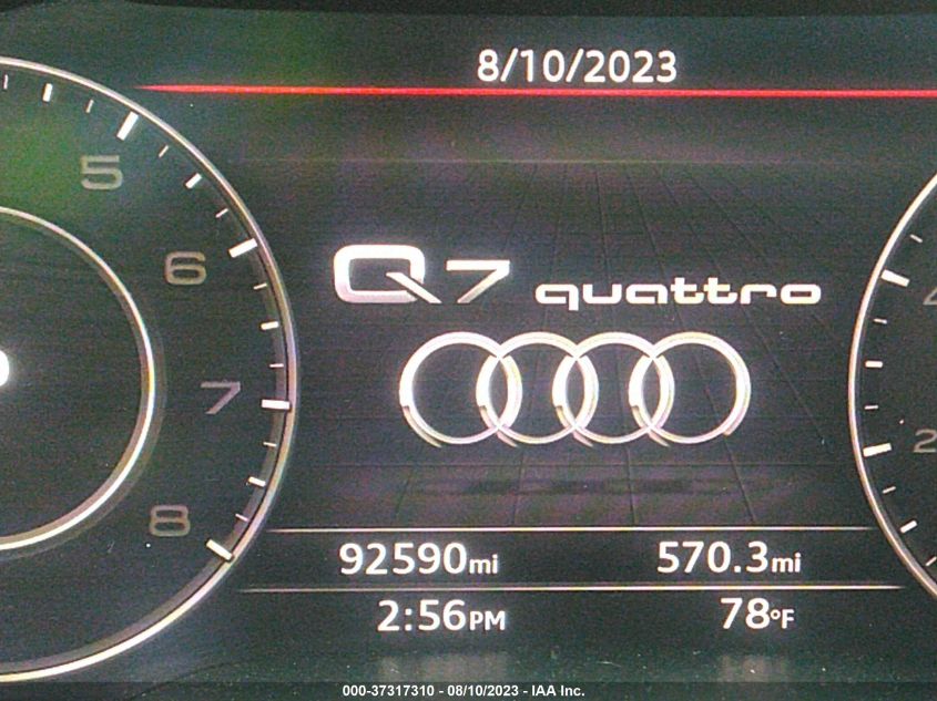 2018 AUDI Q7 PREMIUM PLUS - WA1LAAF78JD005424