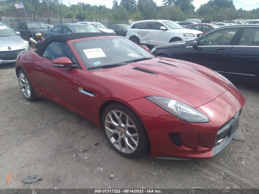 2016 JAGUAR F-TYPE S - SAJWB6FC3G8K20688