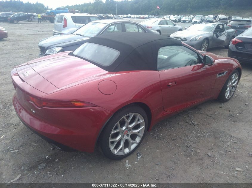2016 JAGUAR F-TYPE S - SAJWB6FC3G8K20688