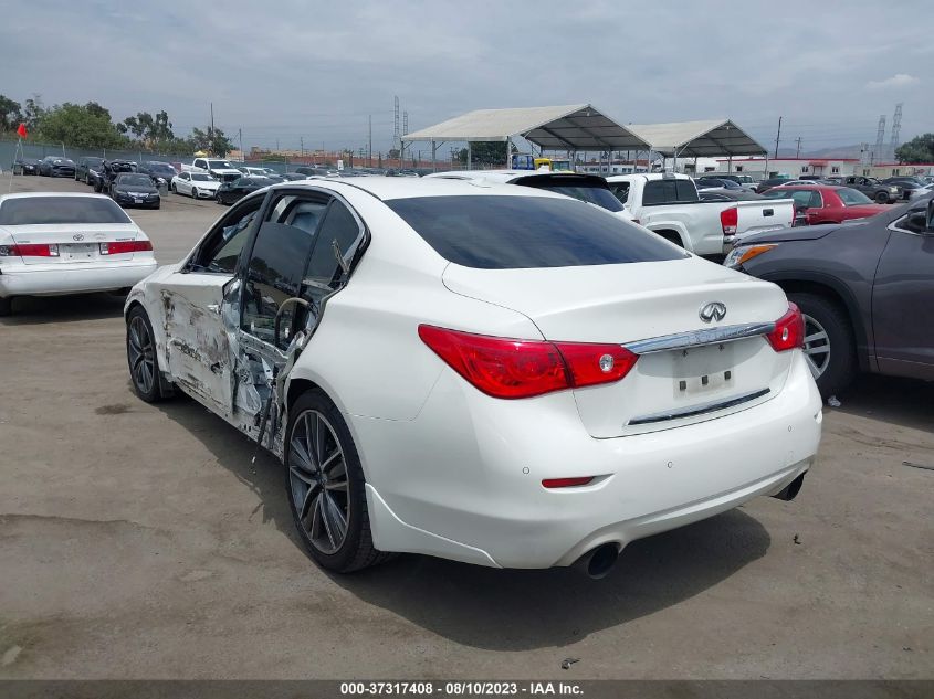 2016 INFINITI Q50 3.0T PREMIUM - JN1EV7AP6GM302720