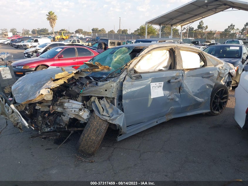 VIN 2HGFE2F51NH538012 2022 HONDA CIVIC SEDAN SPORT
