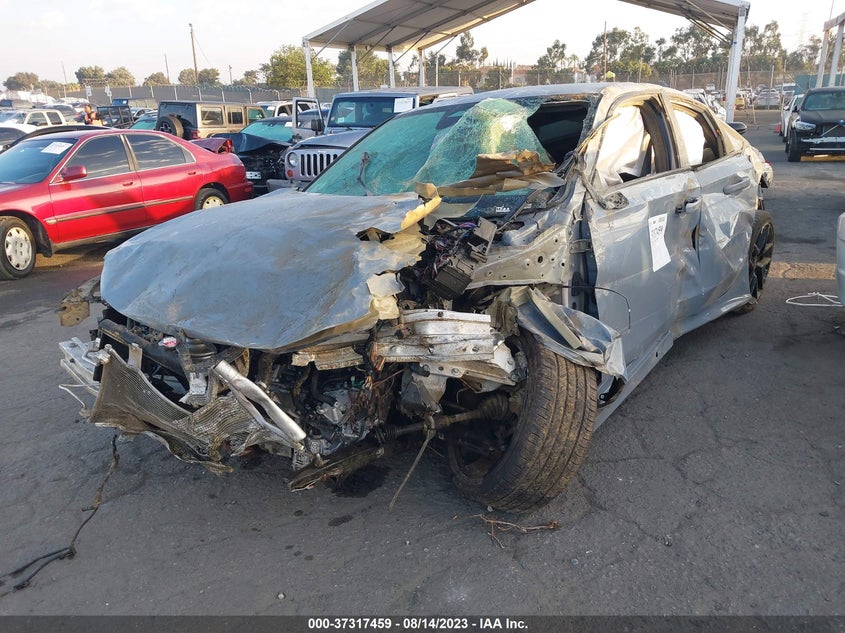VIN 2HGFE2F51NH538012 2022 HONDA CIVIC SEDAN SPORT