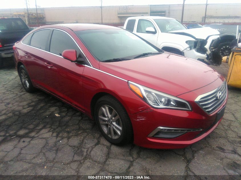 2015 HYUNDAI SONATA SE - 5NPE24AF6FH182616