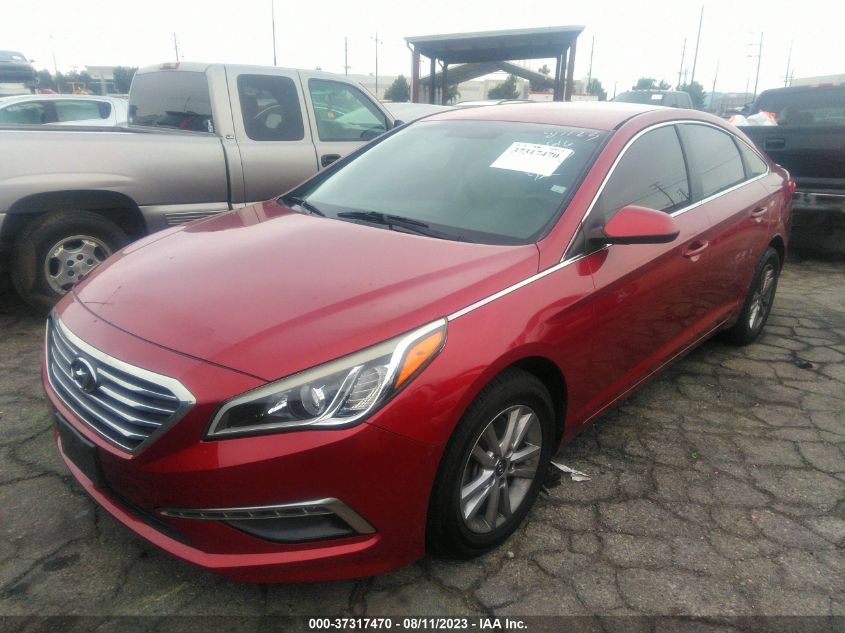 2015 HYUNDAI SONATA SE - 5NPE24AF6FH182616