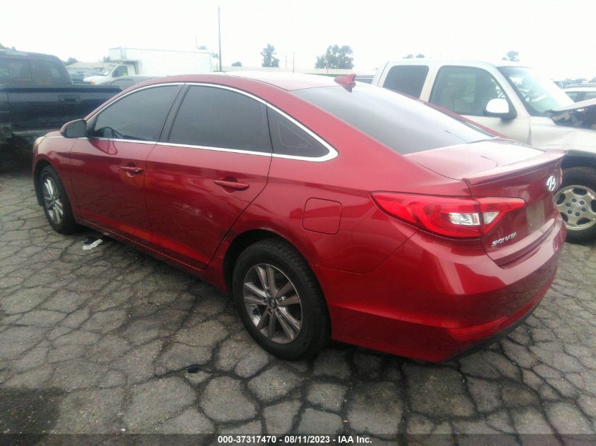 2015 HYUNDAI SONATA SE - 5NPE24AF6FH182616