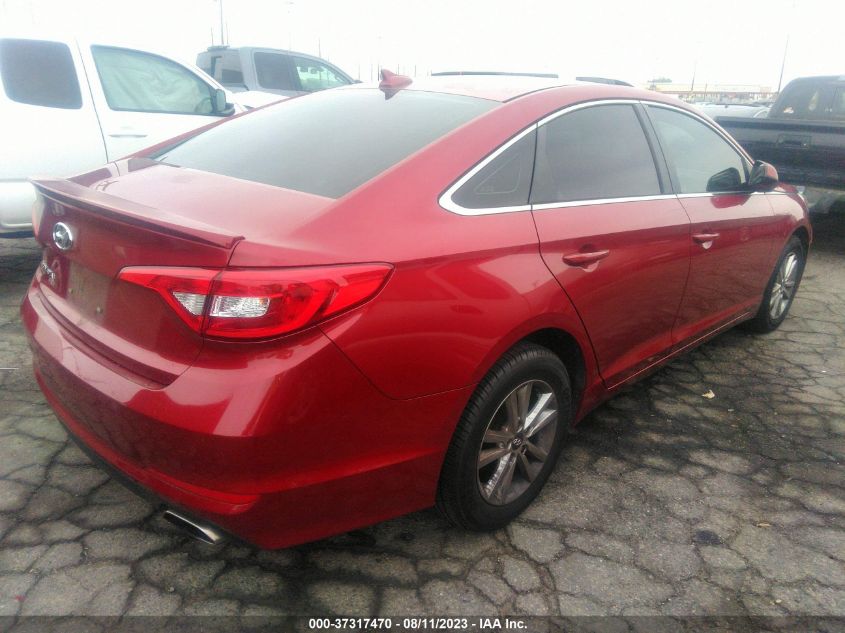 2015 HYUNDAI SONATA SE - 5NPE24AF6FH182616