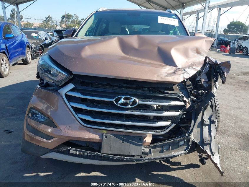 2017 HYUNDAI TUCSON LIMITED/SPORT AND ECO/SE - KM8J33A25HU349152