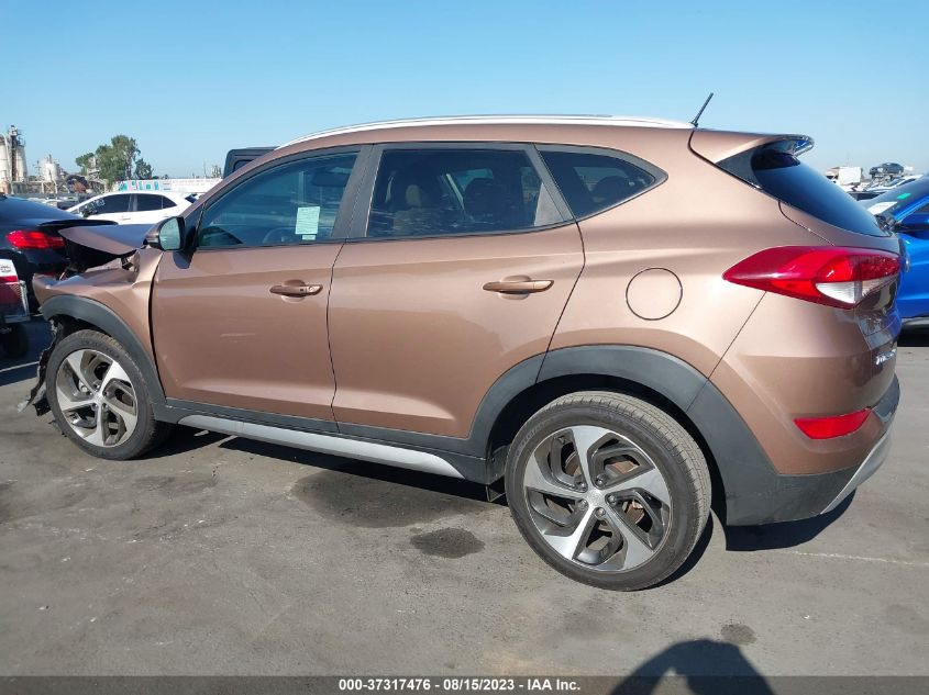 2017 HYUNDAI TUCSON LIMITED/SPORT AND ECO/SE - KM8J33A25HU349152