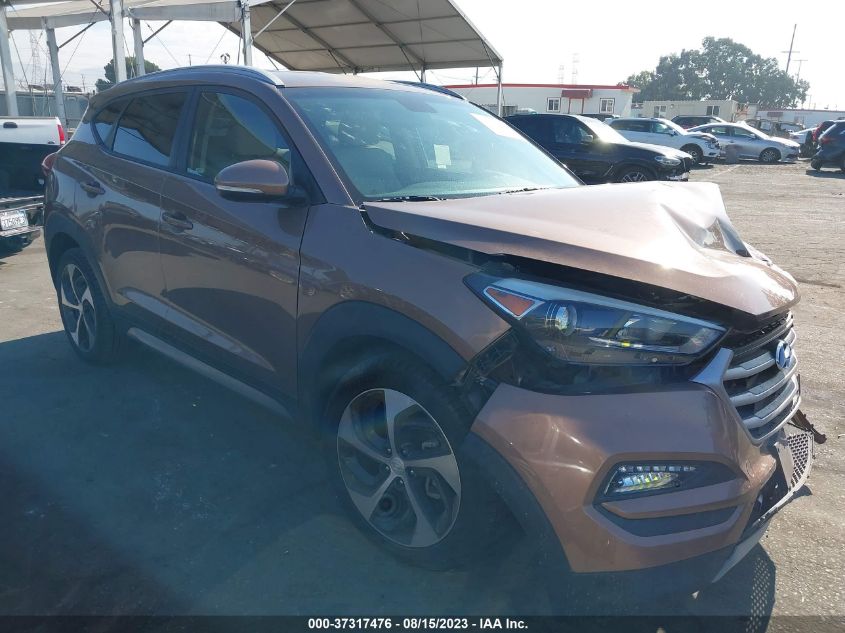 2017 HYUNDAI TUCSON LIMITED/SPORT AND ECO/SE - KM8J33A25HU349152