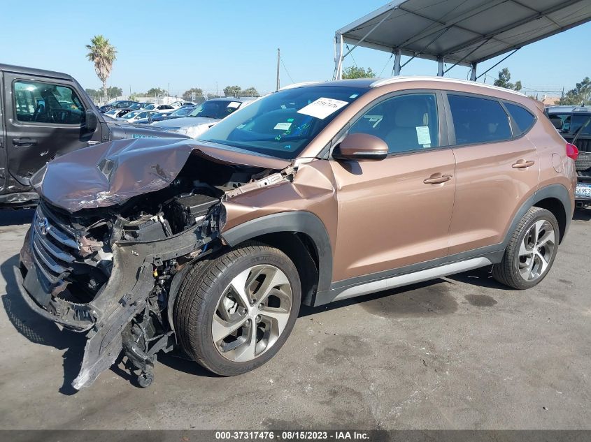 2017 HYUNDAI TUCSON LIMITED/SPORT AND ECO/SE - KM8J33A25HU349152