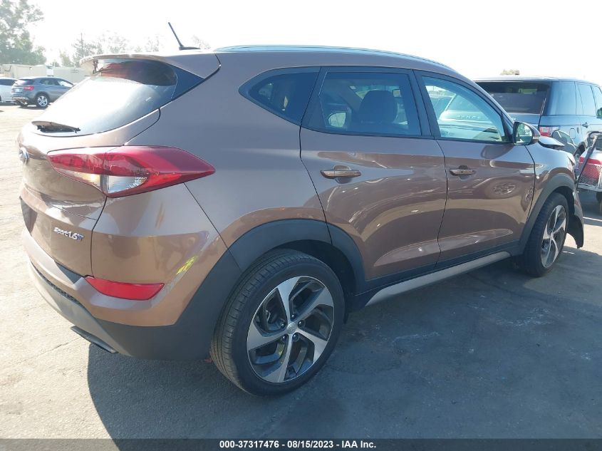 2017 HYUNDAI TUCSON LIMITED/SPORT AND ECO/SE - KM8J33A25HU349152
