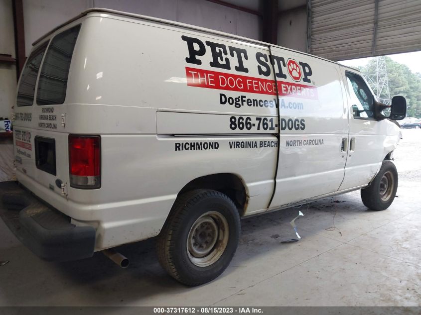 2013 FORD ECONOLINE CARGO VAN COMMERCIAL/RECREATIONAL 1FTNE2EW1DDA98972