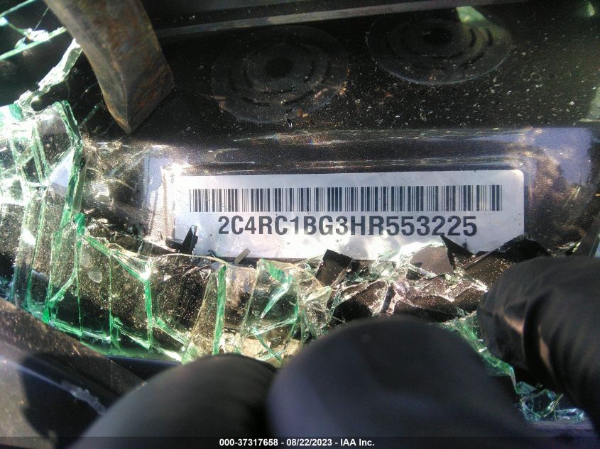 2017 CHRYSLER PACIFICA TOURING-L - 2C4RC1BG3HR553225