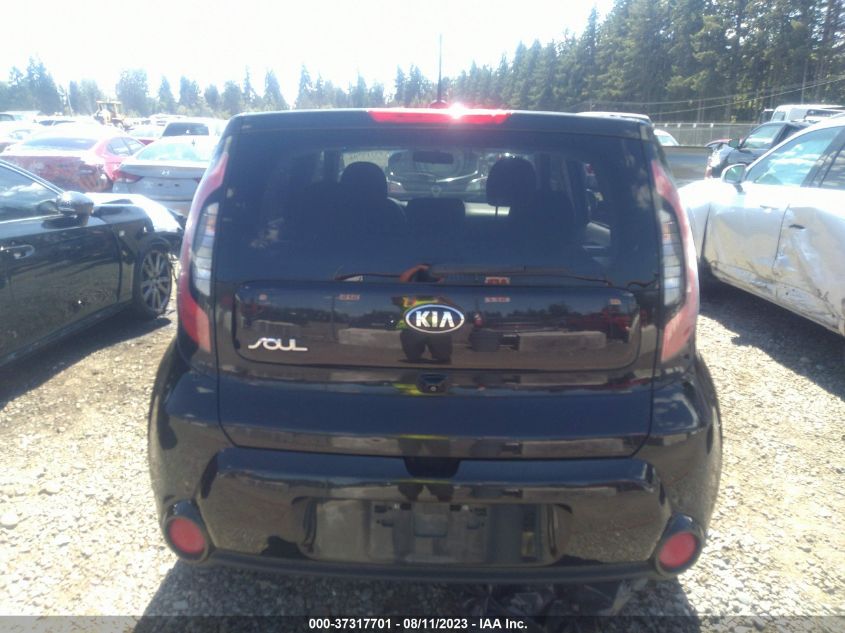 2016 KIA SOUL + - KNDJP3A52G7821095