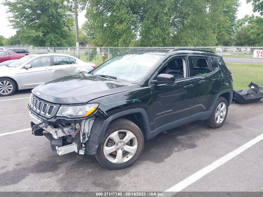 VIN 3C4NJDBB8JT270509 2018 JEEP COMPASS LATITUDE