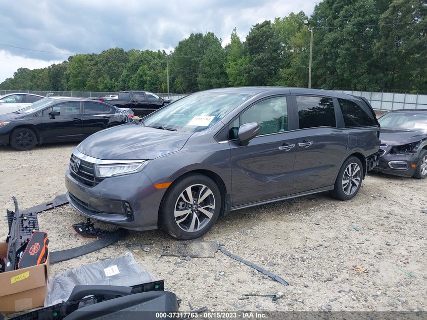 VIN 5FNRL6H89PB002059 2023 HONDA ODYSSEY TOURING